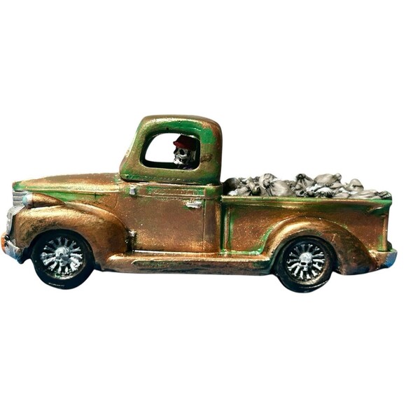 Lemax Other - Lemax 2024 Spooky Town Village Accessory Garbage Pick-Up Truck #43705 EUC